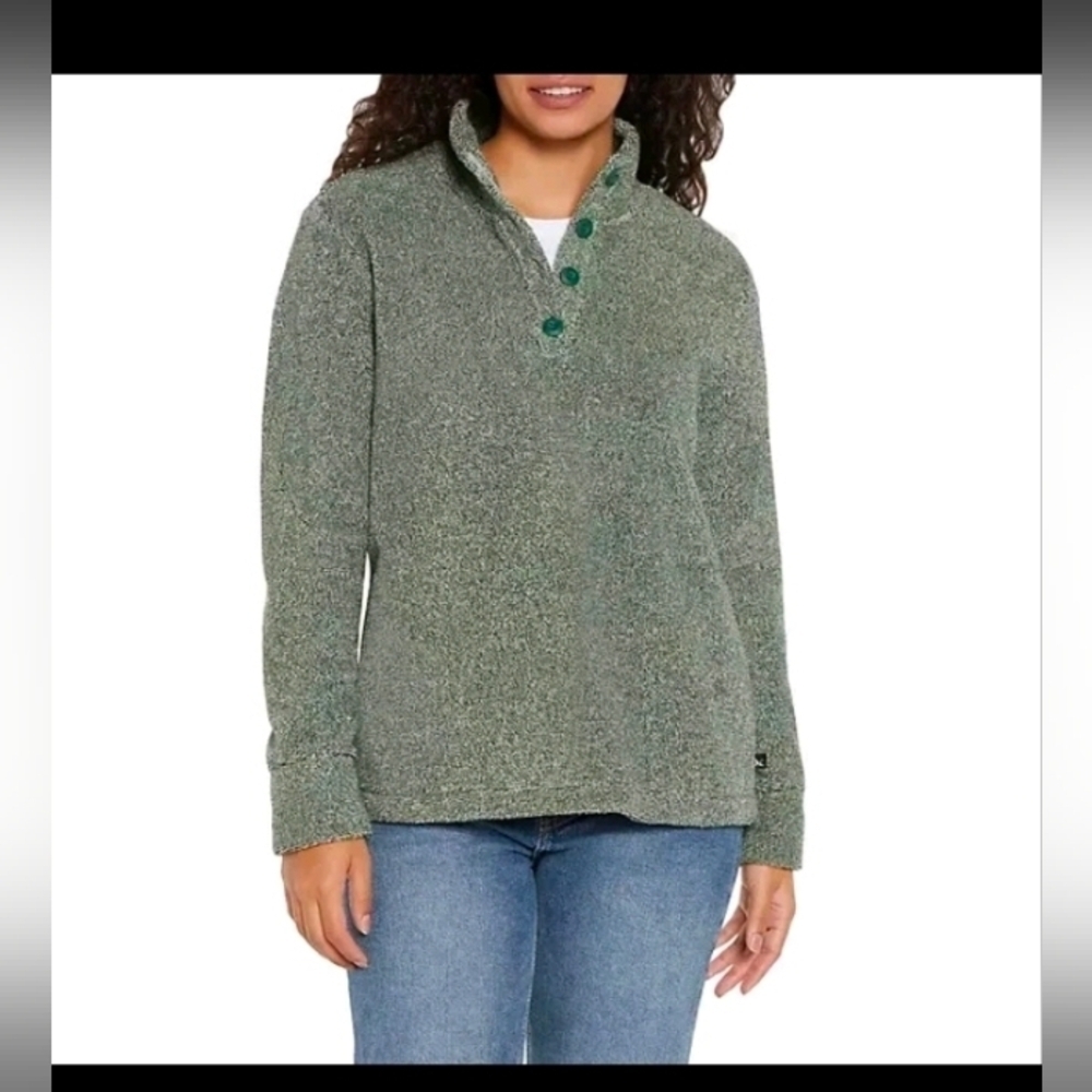 Eddie Bauer Women's Pullover Sweater Jade